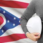 Engineer,With,Flag,On,Background,Series,-,Ohio